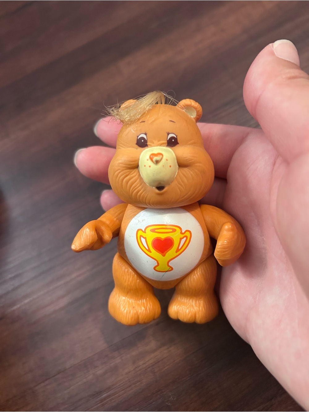 Vintage 1980’s Champ Care Bear Figurine